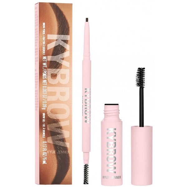Kylie Jenner Kybrow Set Eyebrow Pencil 0.9g + Eyebrow Gel 5ml - 005 Dark Brown