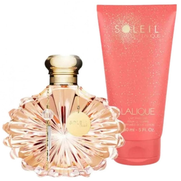 Lalique Soleil Gift Set 100ml EDP Spray - Body Lotion 150ml