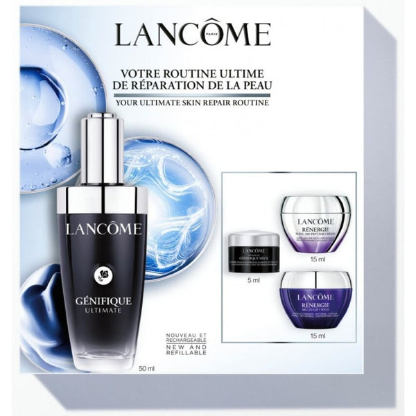 Lancome Set: RÃ©nergie Night Cream 15ml + GÃ©nifique Eye Cream 5ml + RÃ©nergie Day Cream 15ml + GÃ©nifique Serum 50ml
