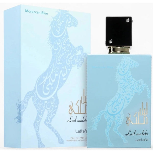 Lattafa Lail Maleki Morrocan Blue 100ml EDP Spray