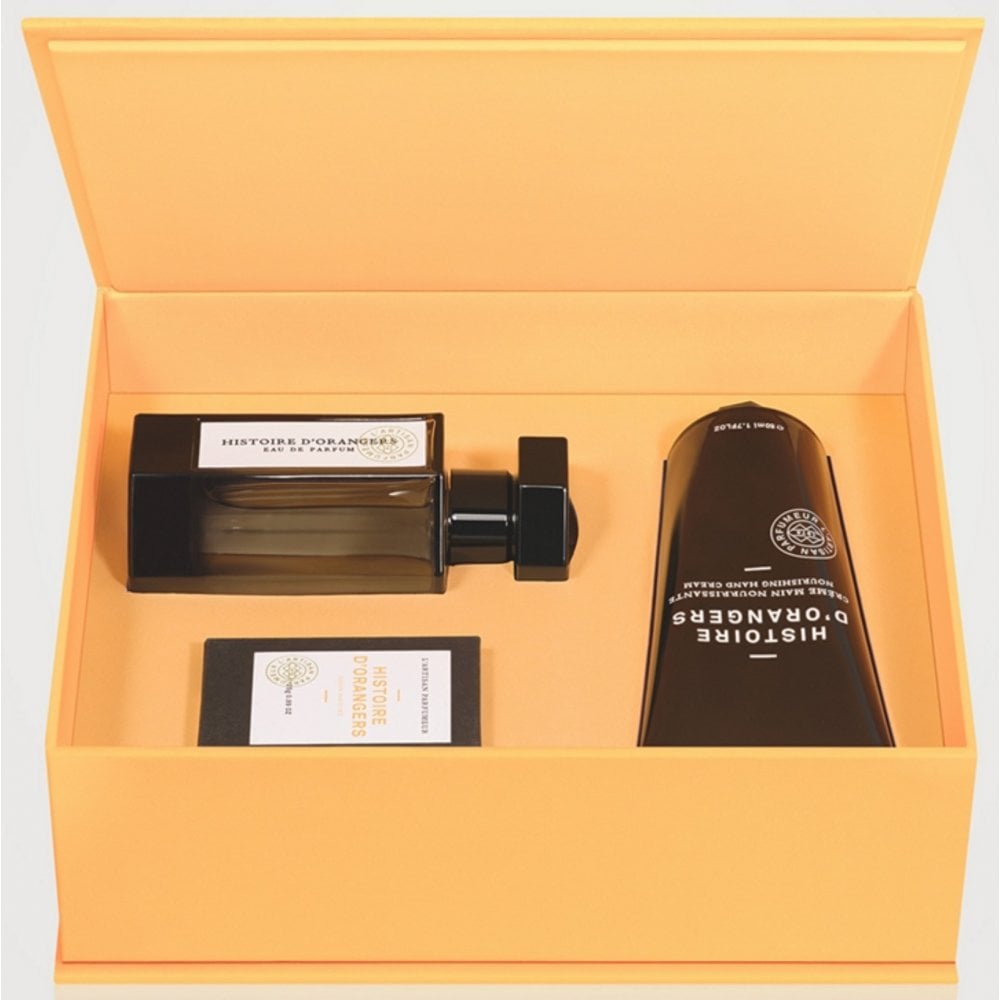 L'Artisan Parfumeur Histoire D'Oranges Giftset: EDP 50ml + Soap 25g + Hand Cream 50ml