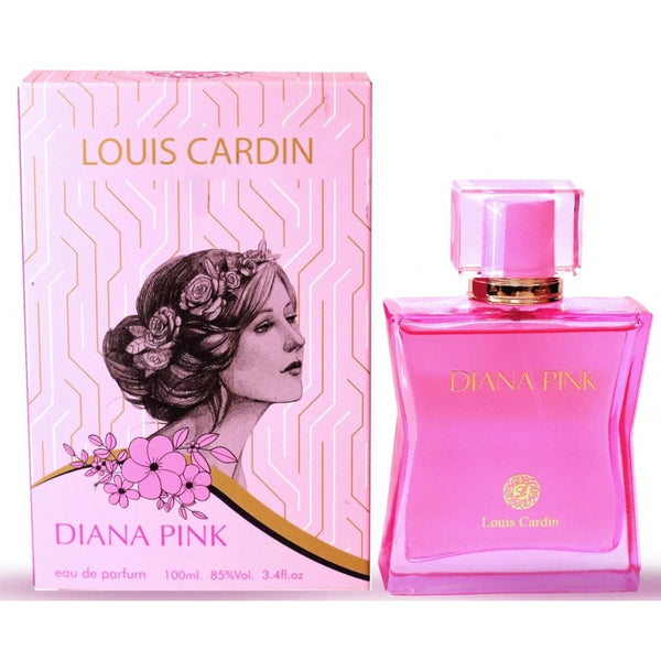 Louis Cardin Diana Pink 100ml EDP Spray