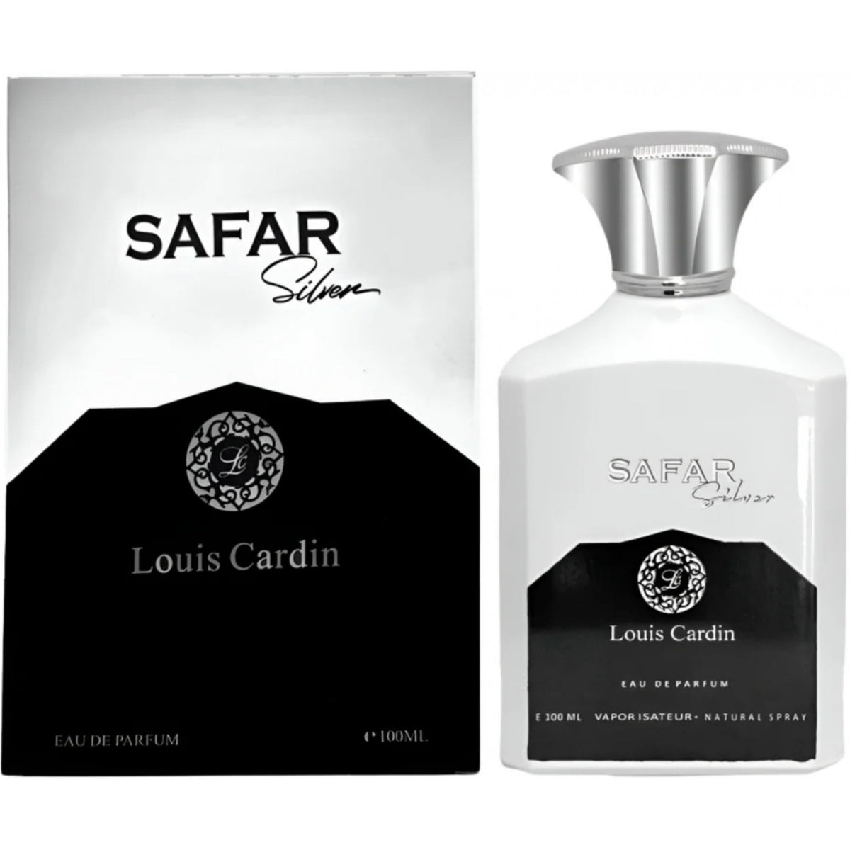 Louis Cardin Safar Silver For Him 100ml EDP Spray