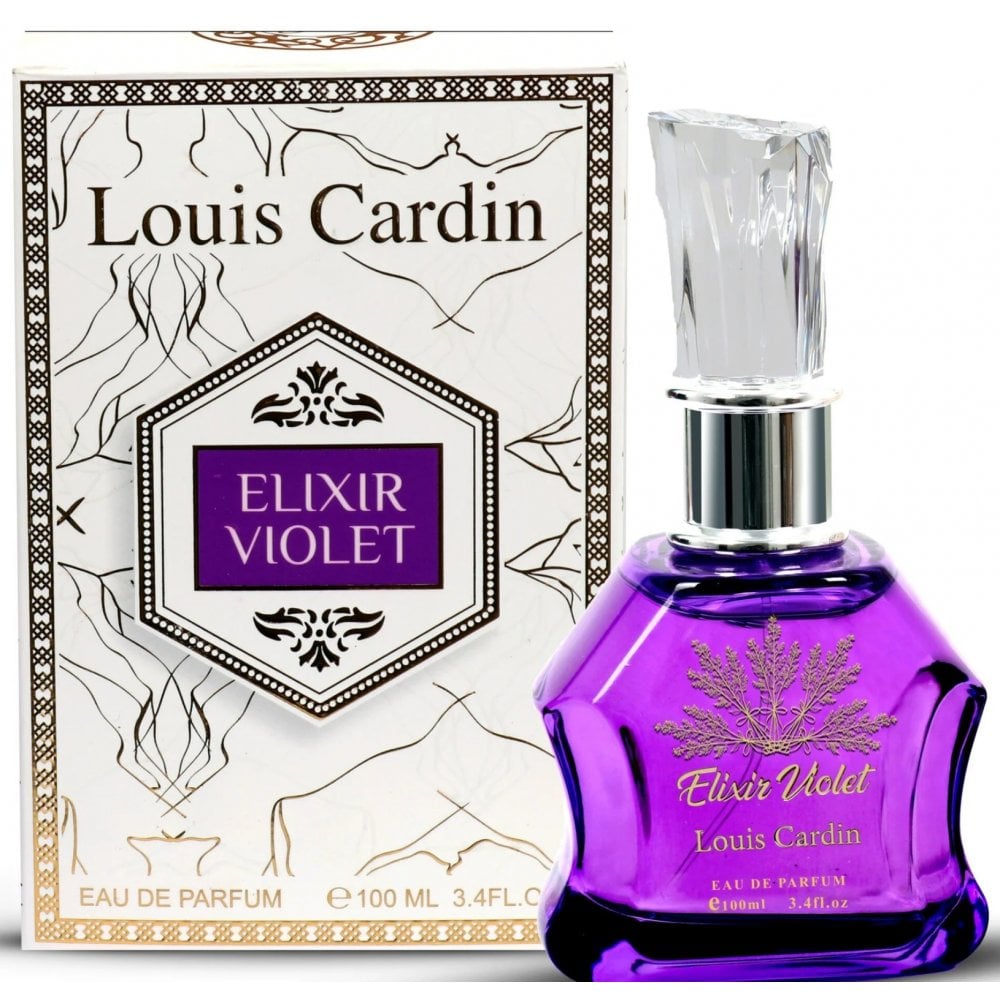 Louis Cardin Elixir Violet 100ml EDP Spray