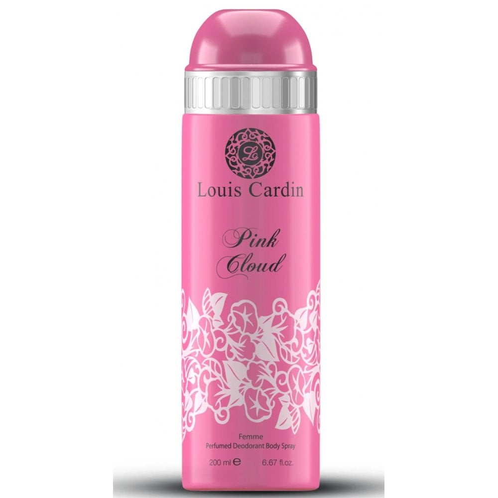 Louis Cardin Pink Cloud Femme 200ml Deodorant Spray