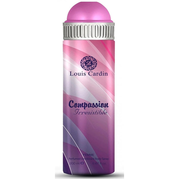 Louis Cardin Compassion2 Femme 200ml Perfumed Deodorant Body Spray