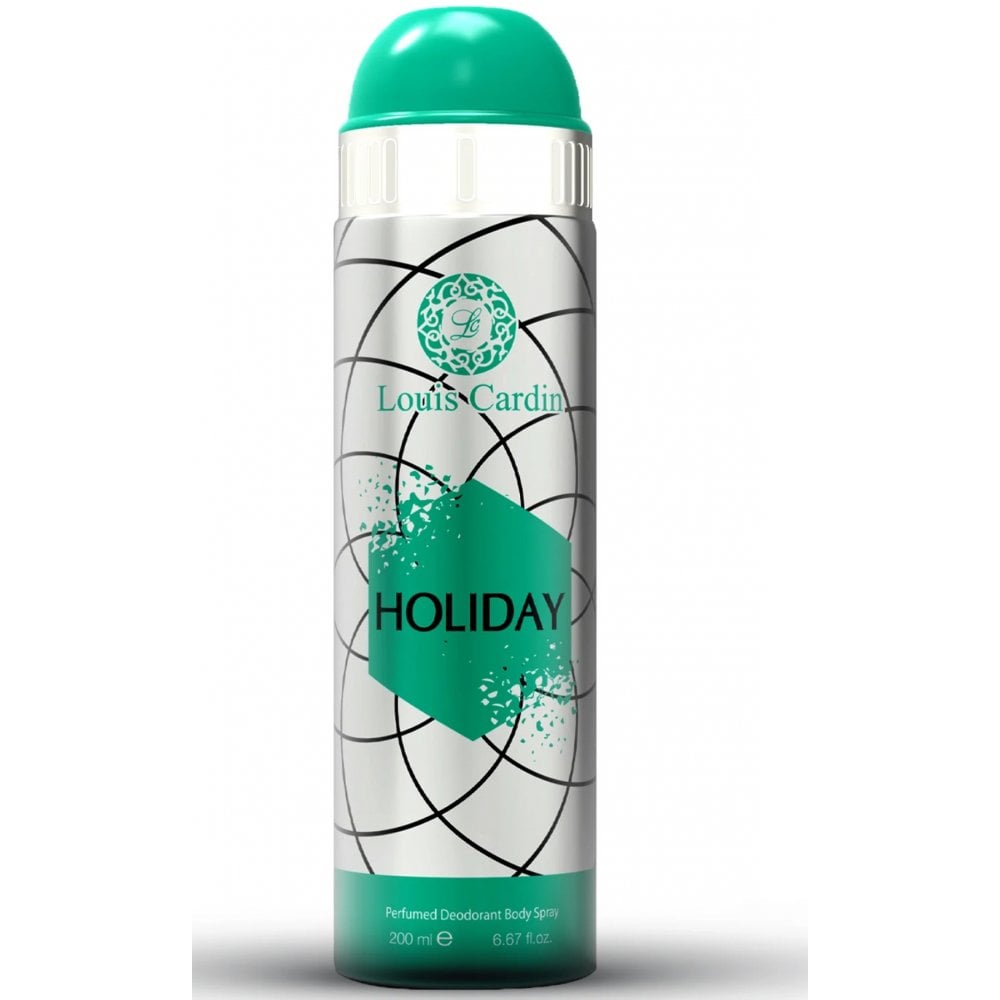 Louis Cardin Holiday 200ml Perfumed Deodorant Body Spray