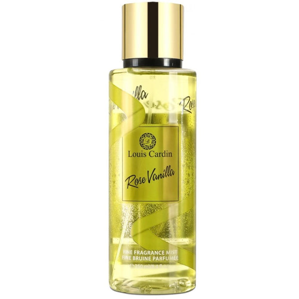 Louis Cardin Rose Vanilla 250ml Body Mist