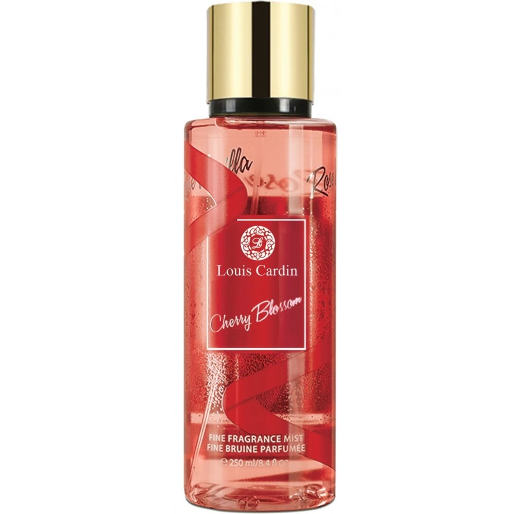Louis Cardin Cherry Blossom 250ml Body Mist