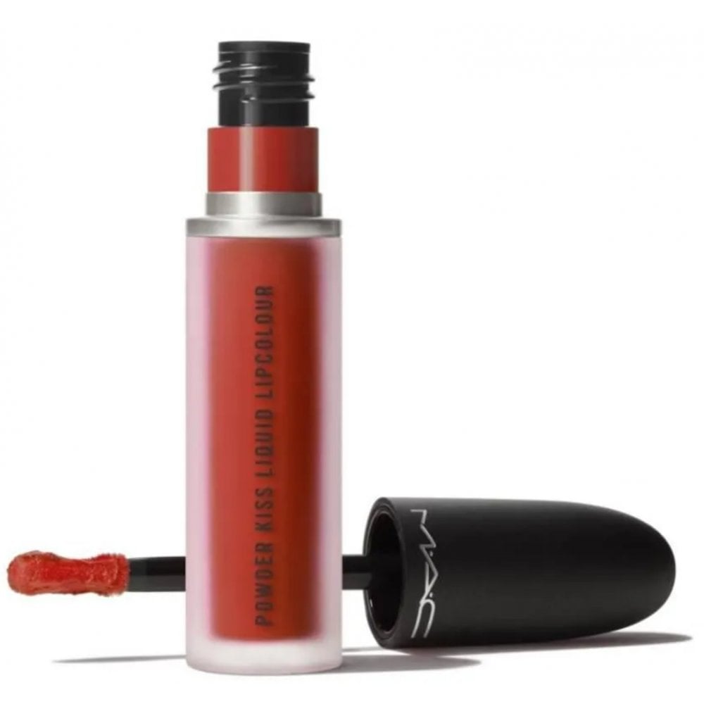 MAC Powder Kiss Liquid Lipstick Lip Colour 5ml - 991 Devoted To Chili