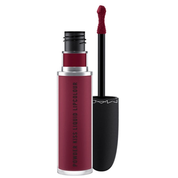 MAC Powder Kiss Liquid Lipstick Lip Colour 5ml - 983 Burning Love