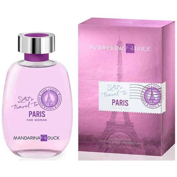 Mandarina Duck Let's Travel To Paris For Woman 100ml EDT Spray