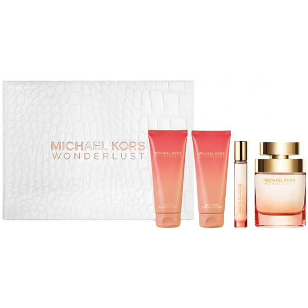 Michael Kors Gorgeous Set EDP 100ml + Body Lotion 100ml + Shower Gel 100ml + EDP 10ml