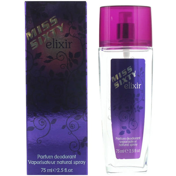 Miss Sixty Elixir 75ml Parfum Deodorant Spray