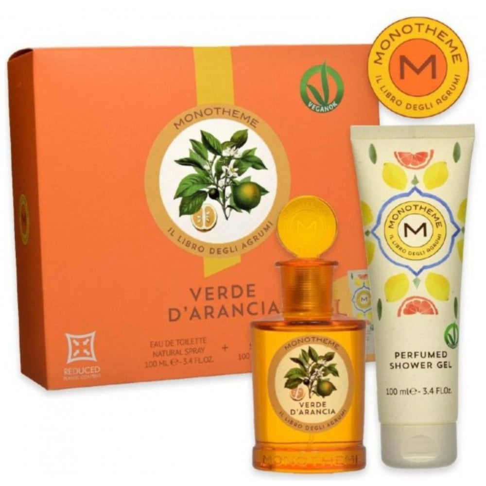 Monotheme Il Libro Degli Agrumi Zagara Gift Set 100ml EDT Spray - Shower Gel 100ml