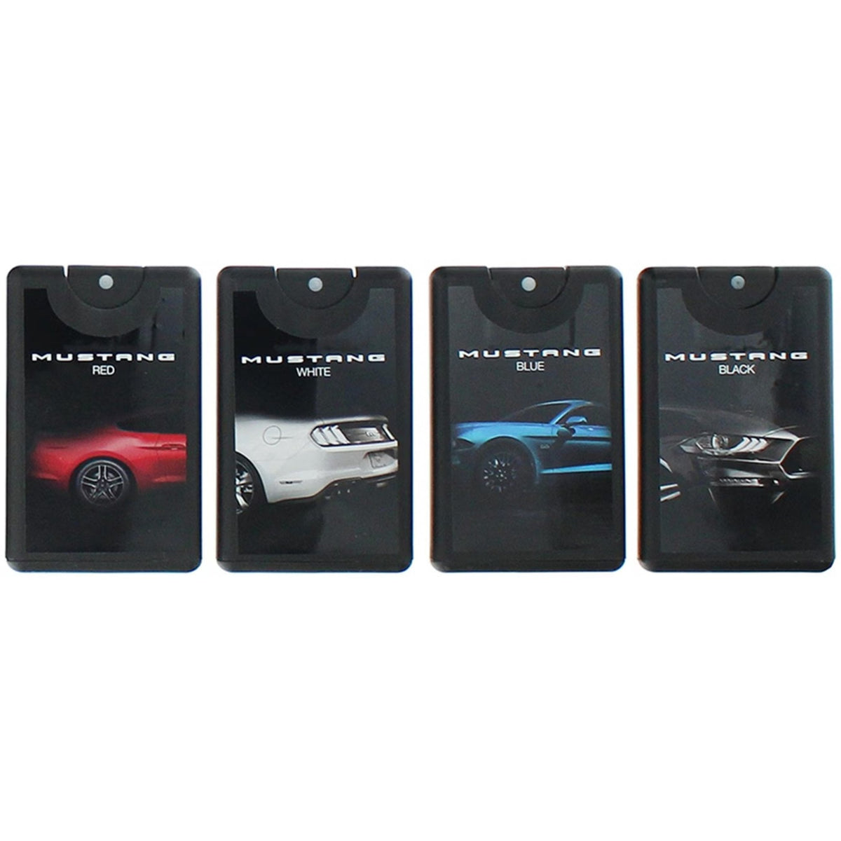 Mustang Pocket Spray Coffret Gift Set EDT RED 20ml - EDT White 20ml - EDT Blue 20ml - EDT Black 20ml
