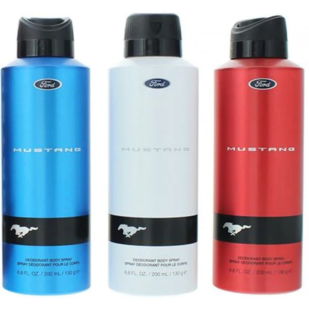Mustang Deo Trio Gift Set Deodorant Spray 3 x 200ml