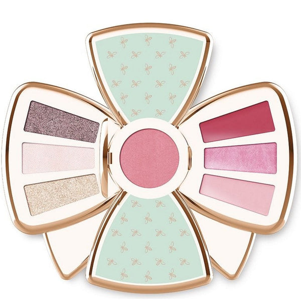 Naj-Oleari Il Fiocco Make Up Set - Power Blush + Eyeshadow + Lip Gloss + Lipstick Teal
