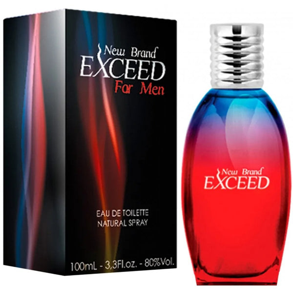 New Brand Exceed For Men 100ml EDT Spray
