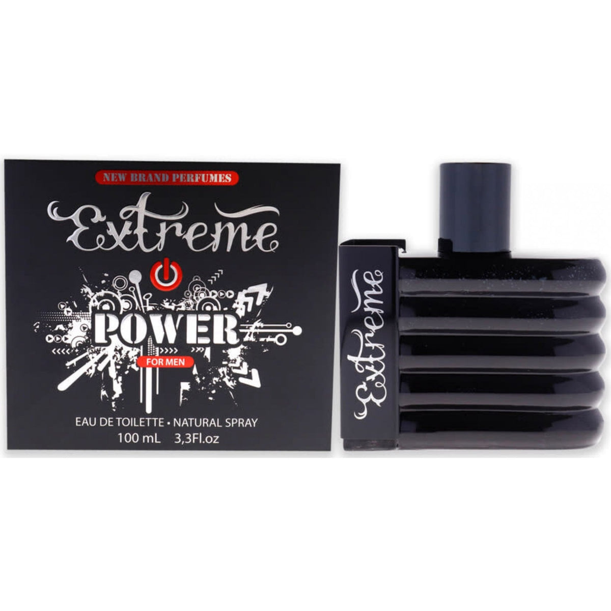 New Brand Extreme Power For Men 100ml EDT Spray