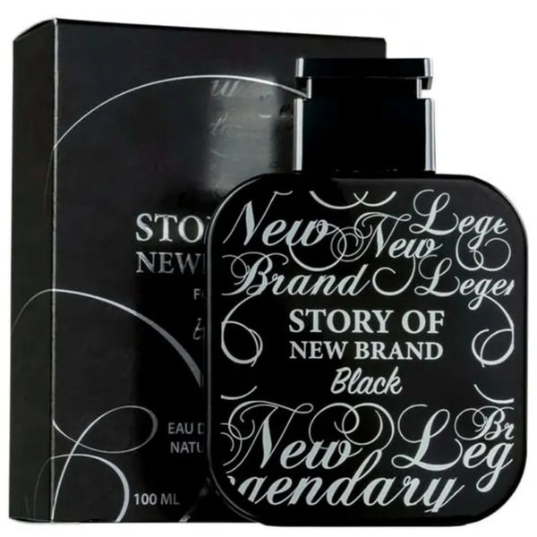 New Brand Story Of New Brand Black For Men 100ml EDT Spray