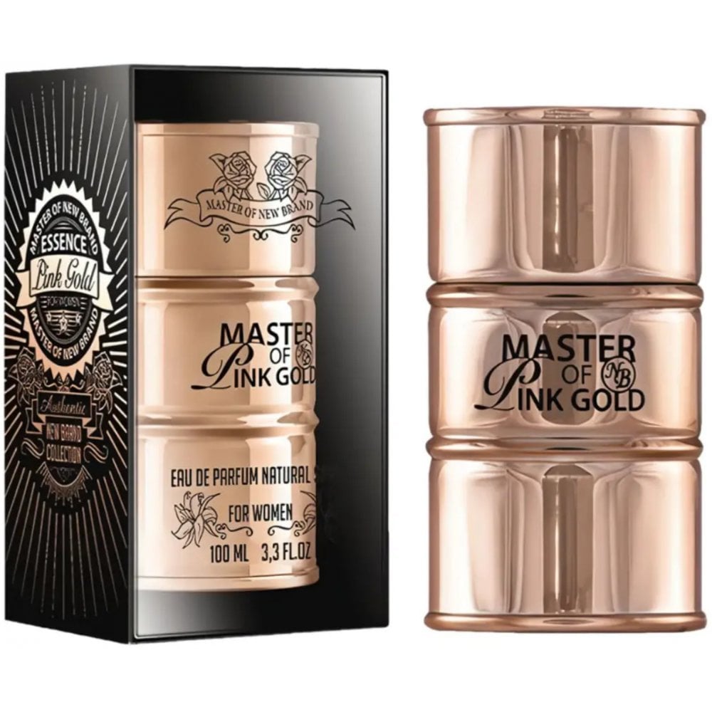 New Brand Master Of Pink Gold For Women 100ml EDP Spray