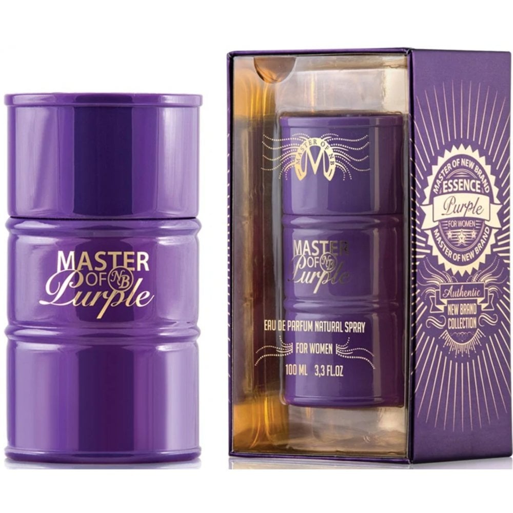 New Brand Master Of Purple For Women 100ml EDP Spray