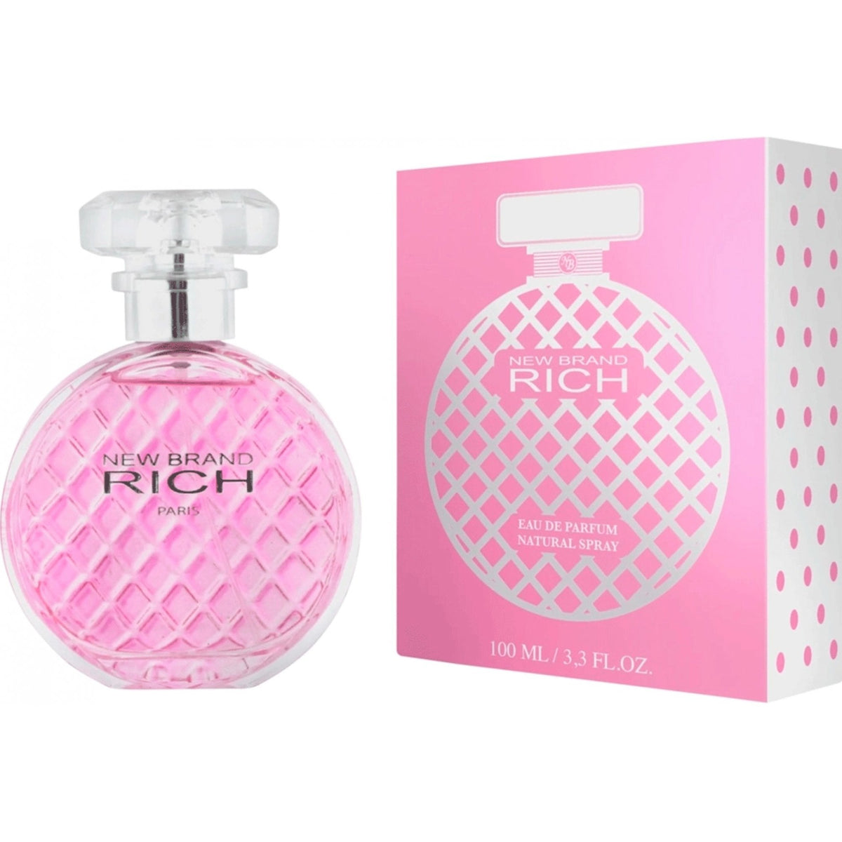New Brand Rich For Her 100ml EDP Spray