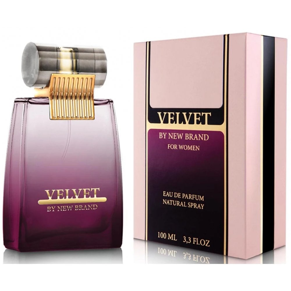 New Brand Velvet For Women 100ml EDP Spray