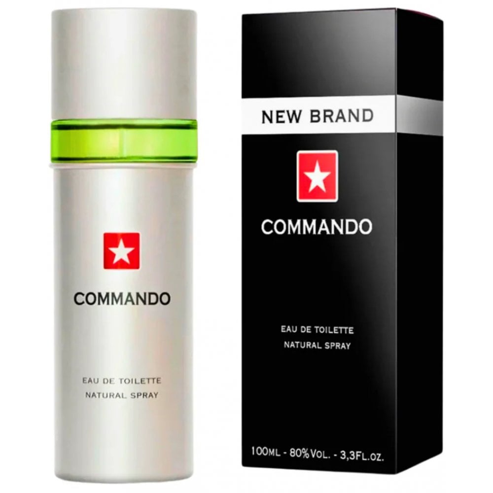 New Brand Prestige Commando For Men 100ml EDT Spray