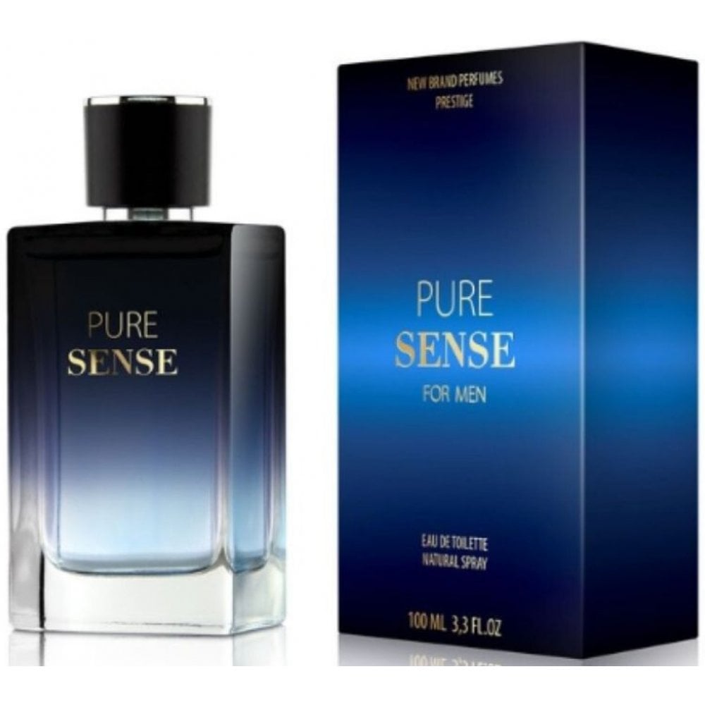 New Brand Prestige Pure Sense For Men 100ml EDT Spray