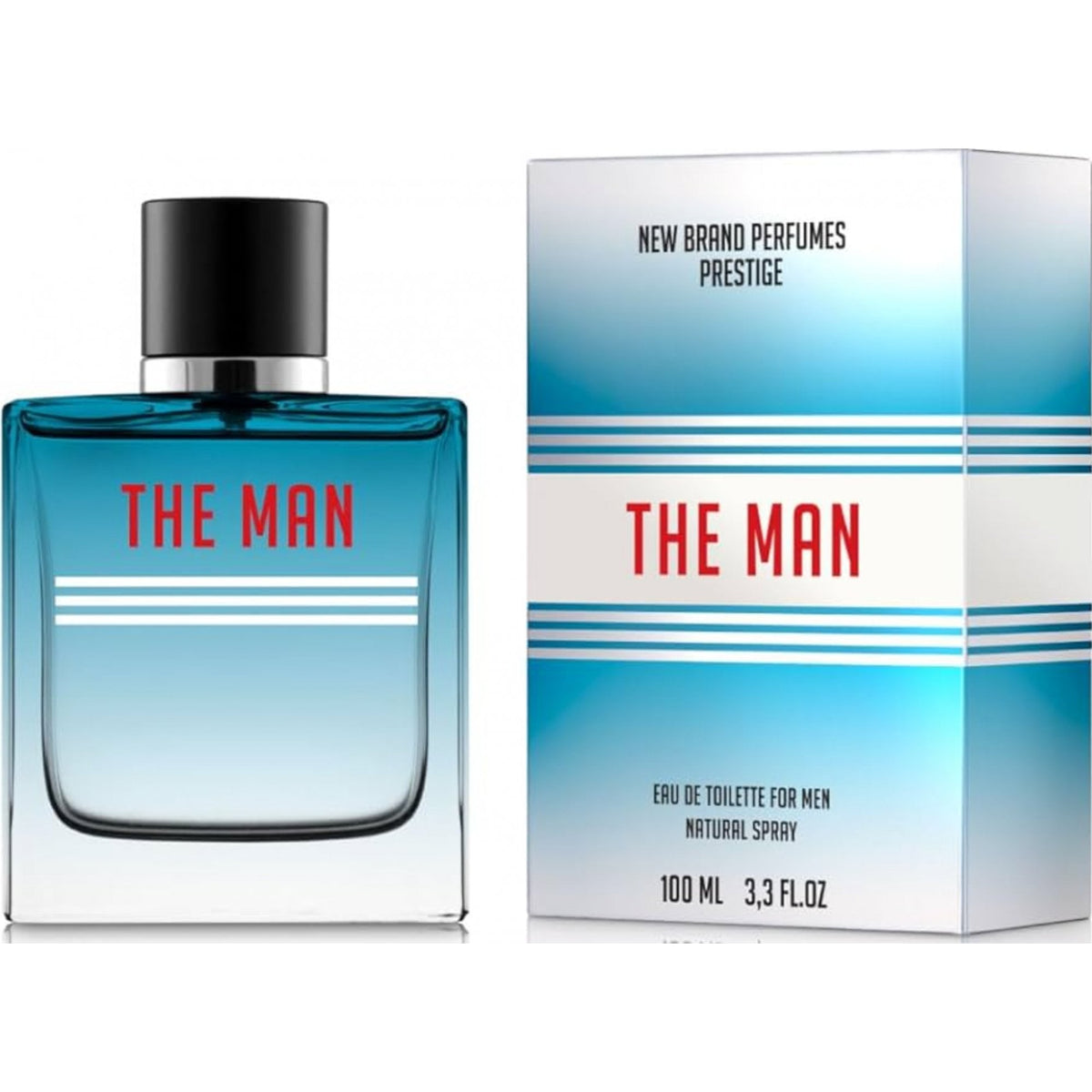 New Brand Prestige The Man 100ml EDT Spray