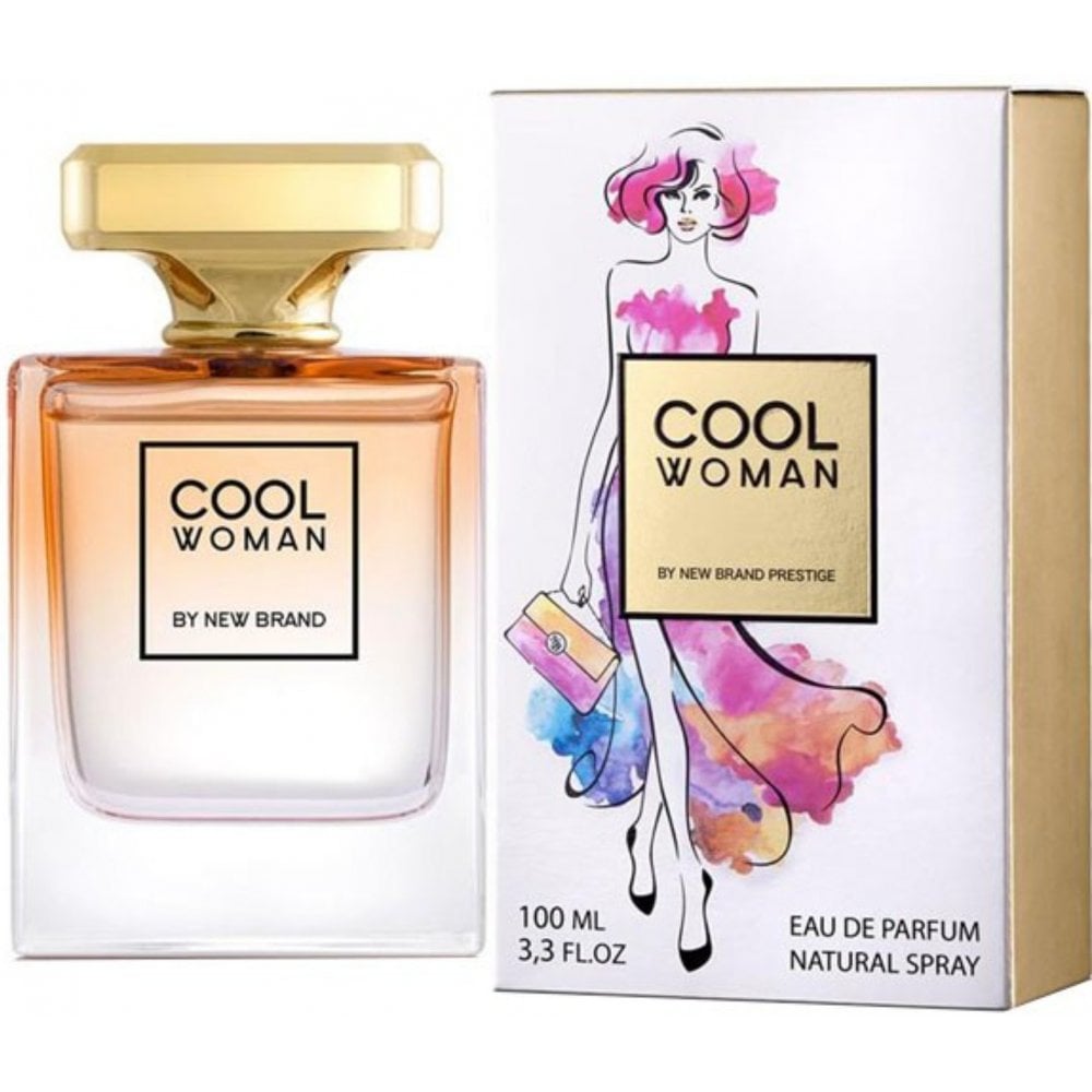 New Brand Prestige Cool Woman 100ml EDP Spray