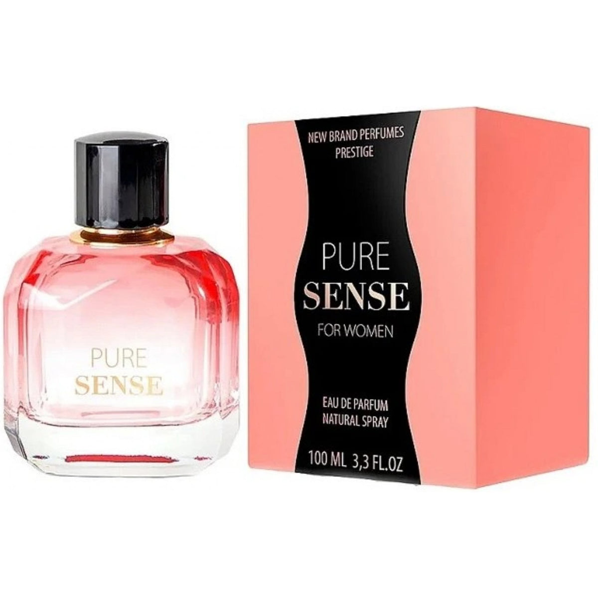 New Brand Prestige Pure Sense For Women 100ml EDP Spray