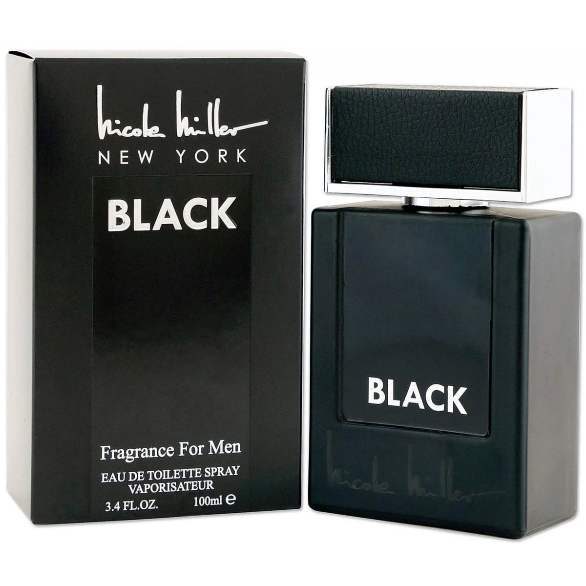 Nicole Miller New York Black for Men 100ml EDT Spray