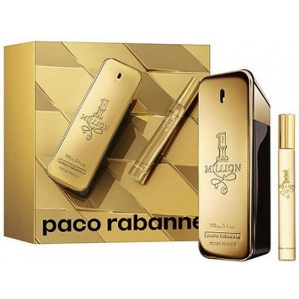 Paco Rabanne 1 Million Gift Set 100ml EDT Spray - EDT 10ml