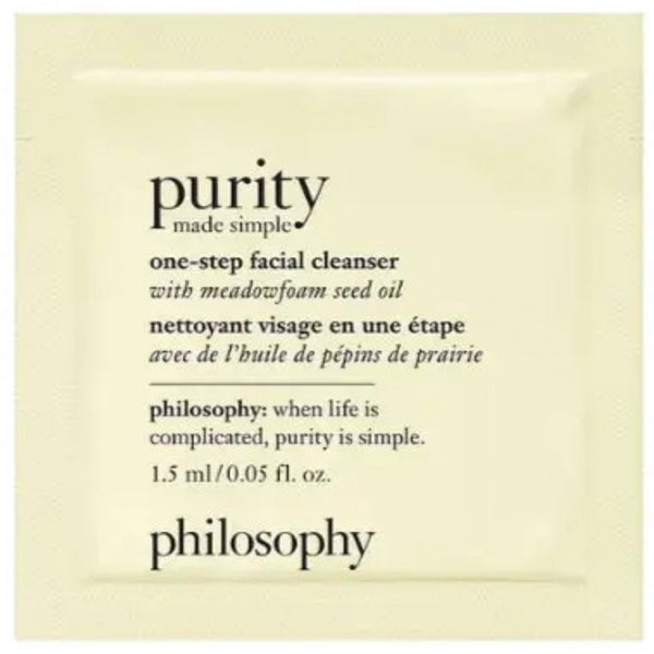 Philosophy Purity Made Simple One Step Facial Cleanser 1.5ml