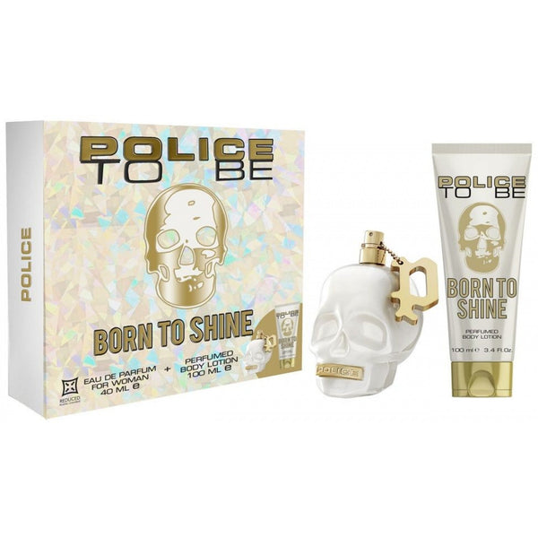 Police To Be Born To Shine Gift Set 40ml EDP Spray - Body Lotion 100ml