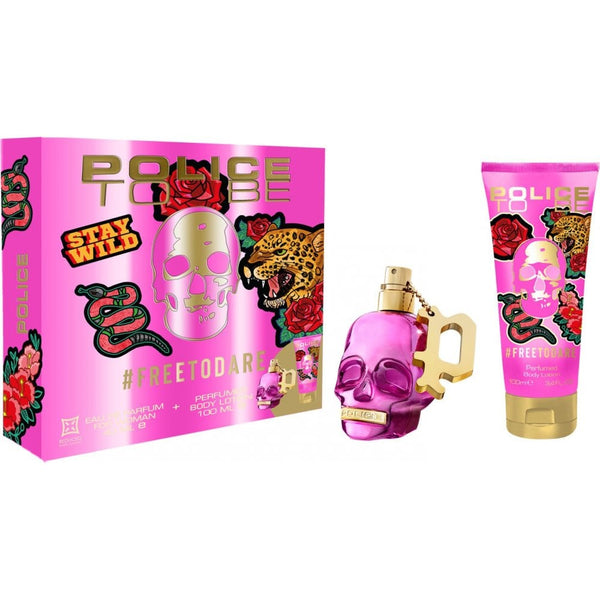 Police To Be Freetodare Gift Set 40ml EDP Spray - Body Lotion 100ml