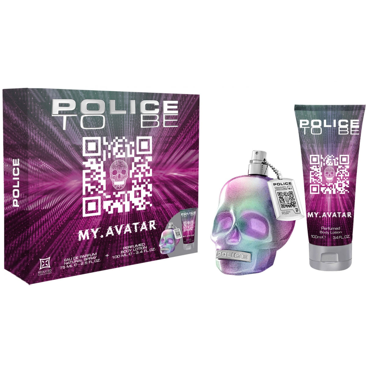 Police To Be My Avatar for Her Gift Set 40ml EDP Spray - Body Lotion 100ml