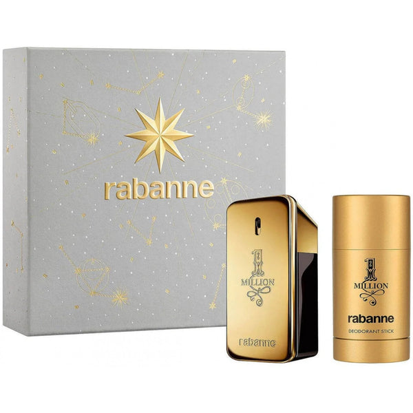 Rabanne 1 Million Gift Set 50ml EDT Spray - Deodorant Stick 75ml