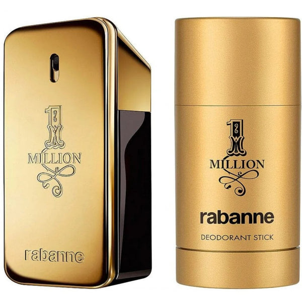 Rabanne 1 Million Gift Set 50ml EDT Spray - Deodorant Stick 75ml