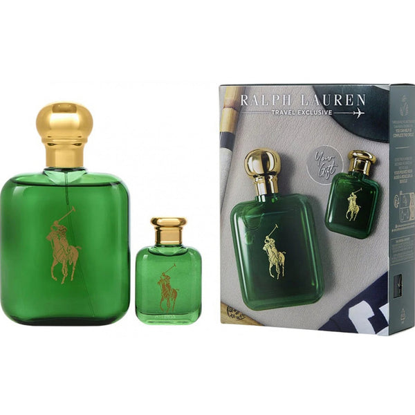 Ralph Lauren Polo Green Gift Set 118ml EDT Spray - EDT 15ml