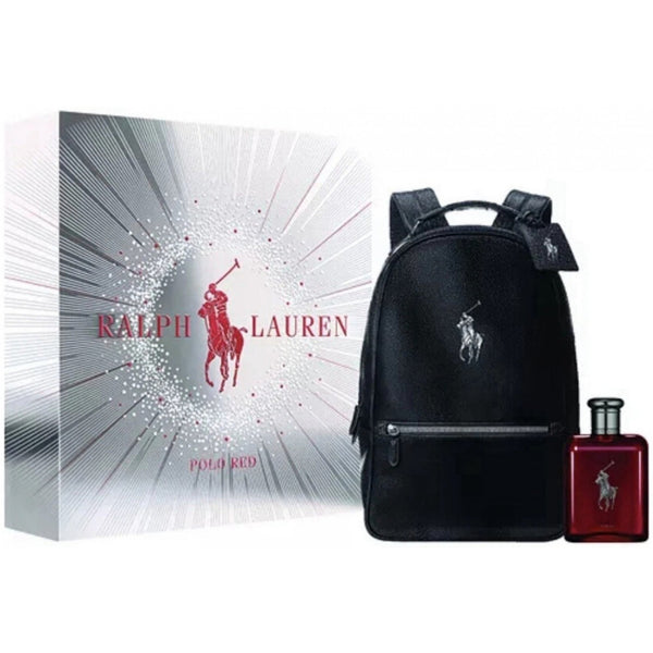 Ralph Lauren Polo Red Gift Set 125ml Parfum Spray - Backpack