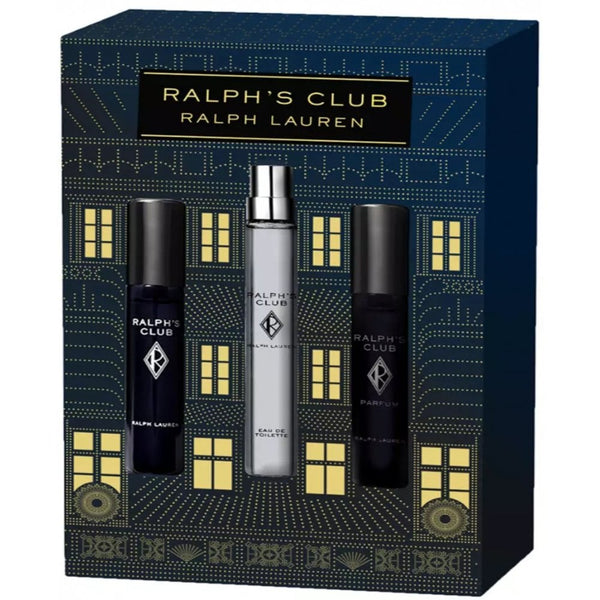Ralph Lauren Ralph's Club Mens 3 x 10ml Gift Set