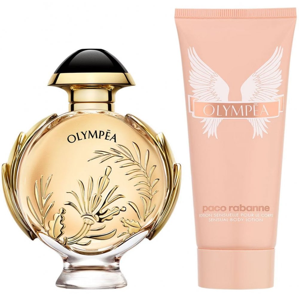 Paco Rabanne Olympea Solar Giftset EDP Intense Spray 80ml + Body Lotion 100ml