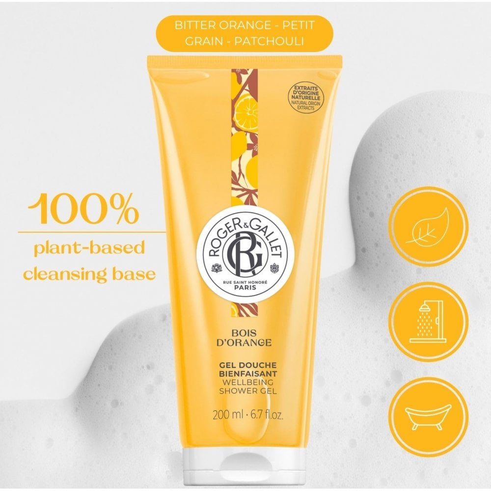Roger & Gallet Bois D'orange Shower Gel 200ml