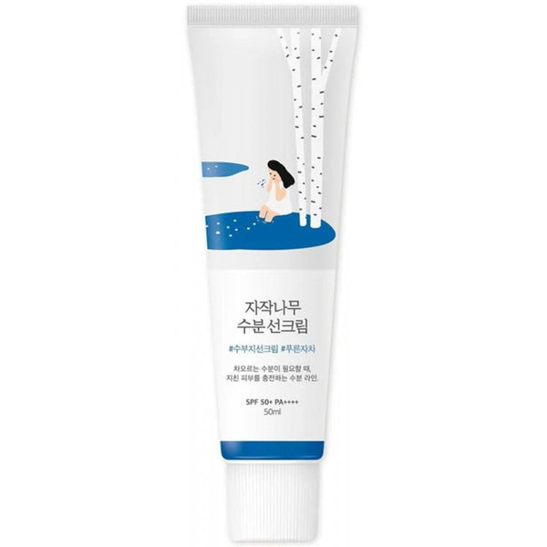 Round Lab Birch Juice Moisturising SPF 50 Sun Cream 50ml