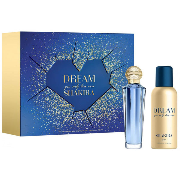 Shakira Dream You Only Live Once Gift Set 80ml EDT Spray + Deodorant Spray 150ml