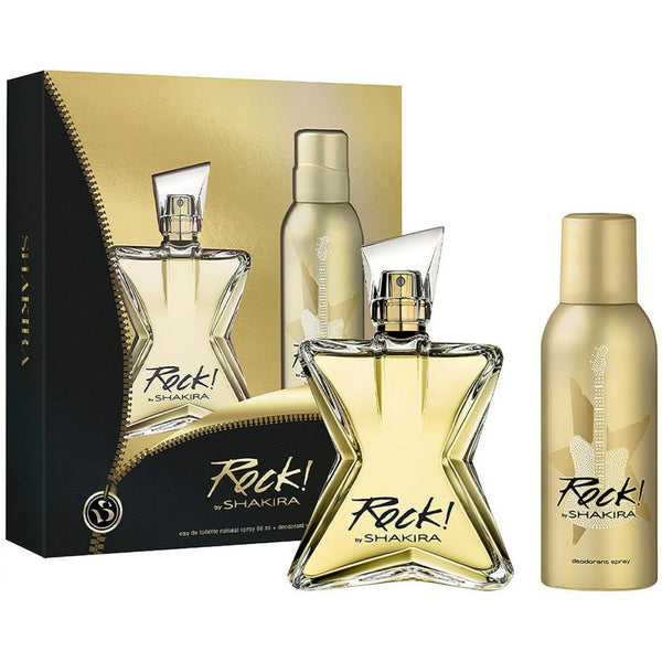 Shakira Rock! Gift Set 80ml EDT Spray + Deodorant Spray 150ml